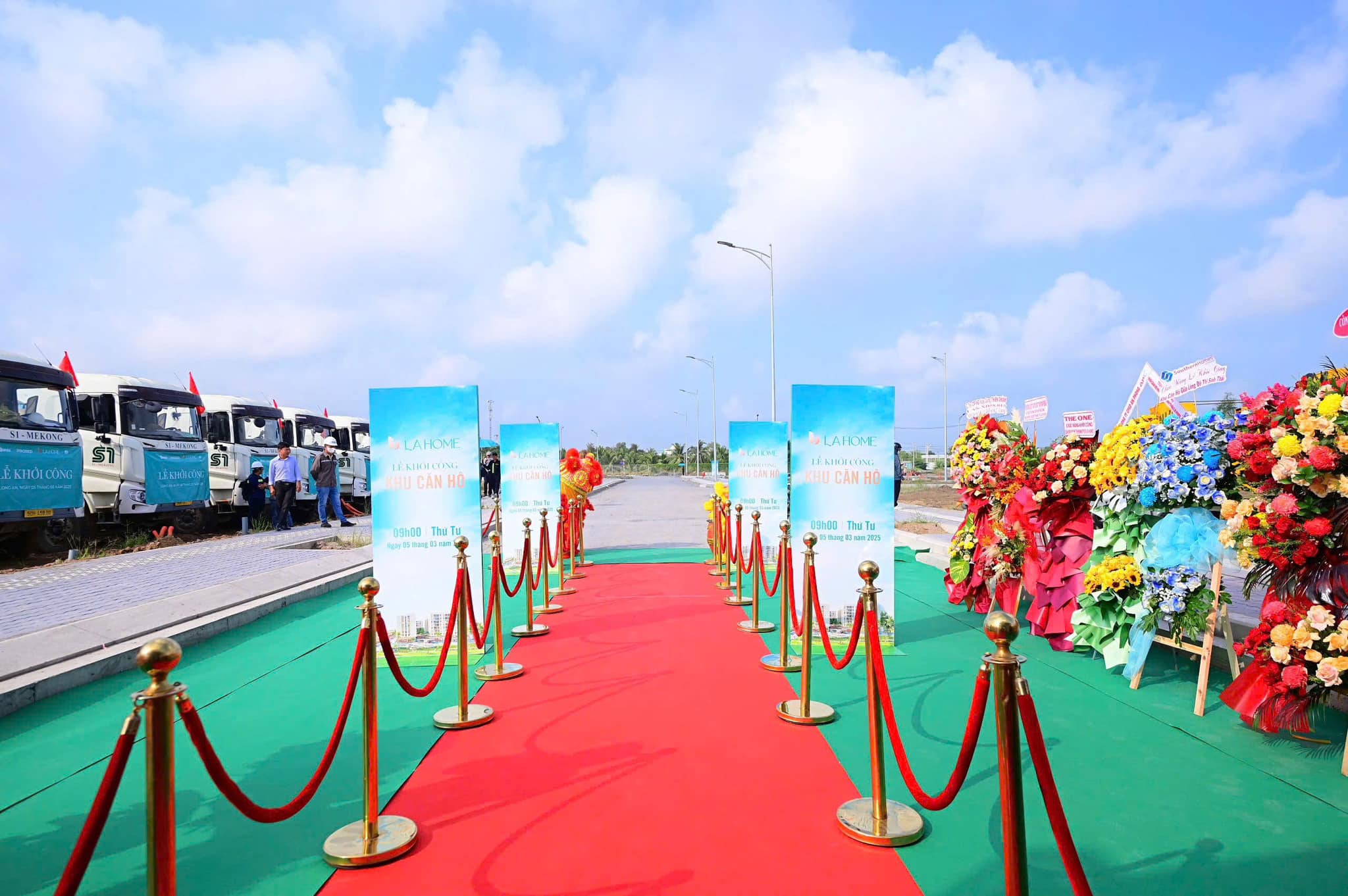 LỄ KHỞI CÔNG KHU CĂN HỘ TẠI LA HOME