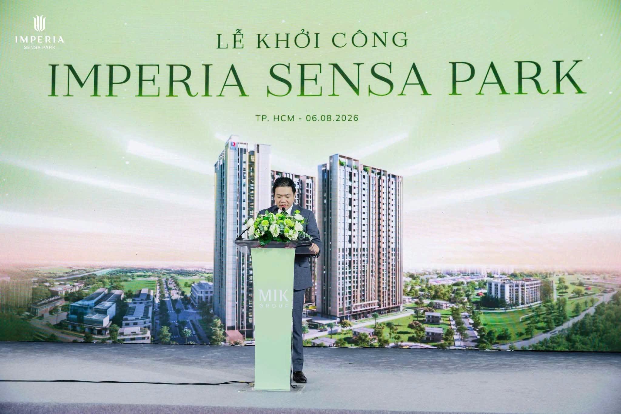 Mik Group chính thức khởi công dự án Imperia Sensa Park