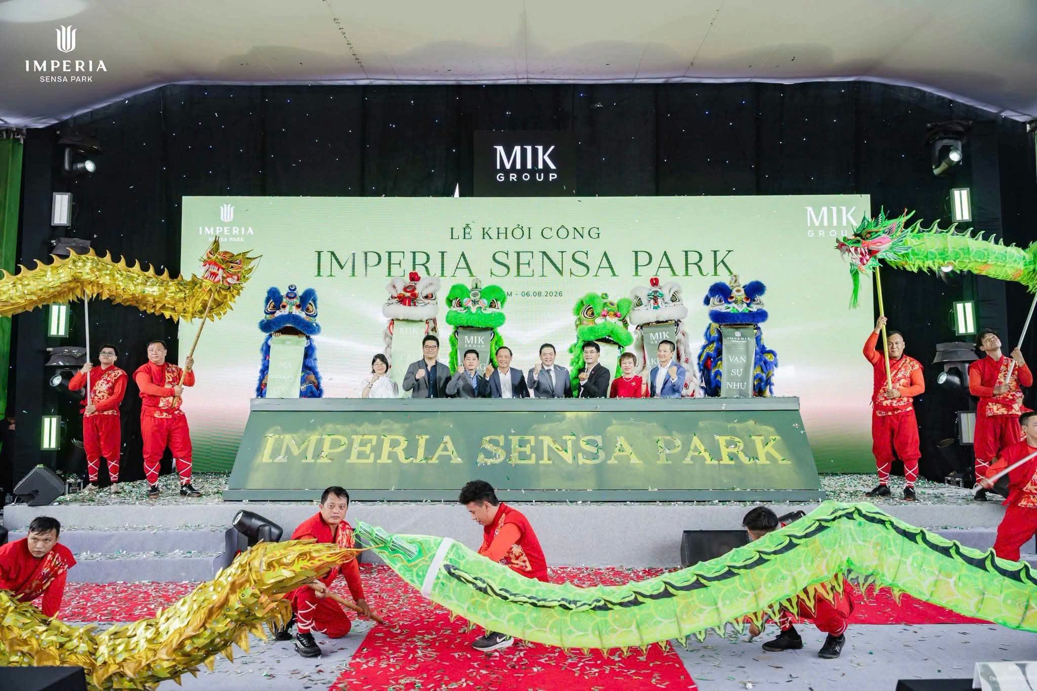 Mik Group chính thức khởi công dự án Imperia Sensa Park
