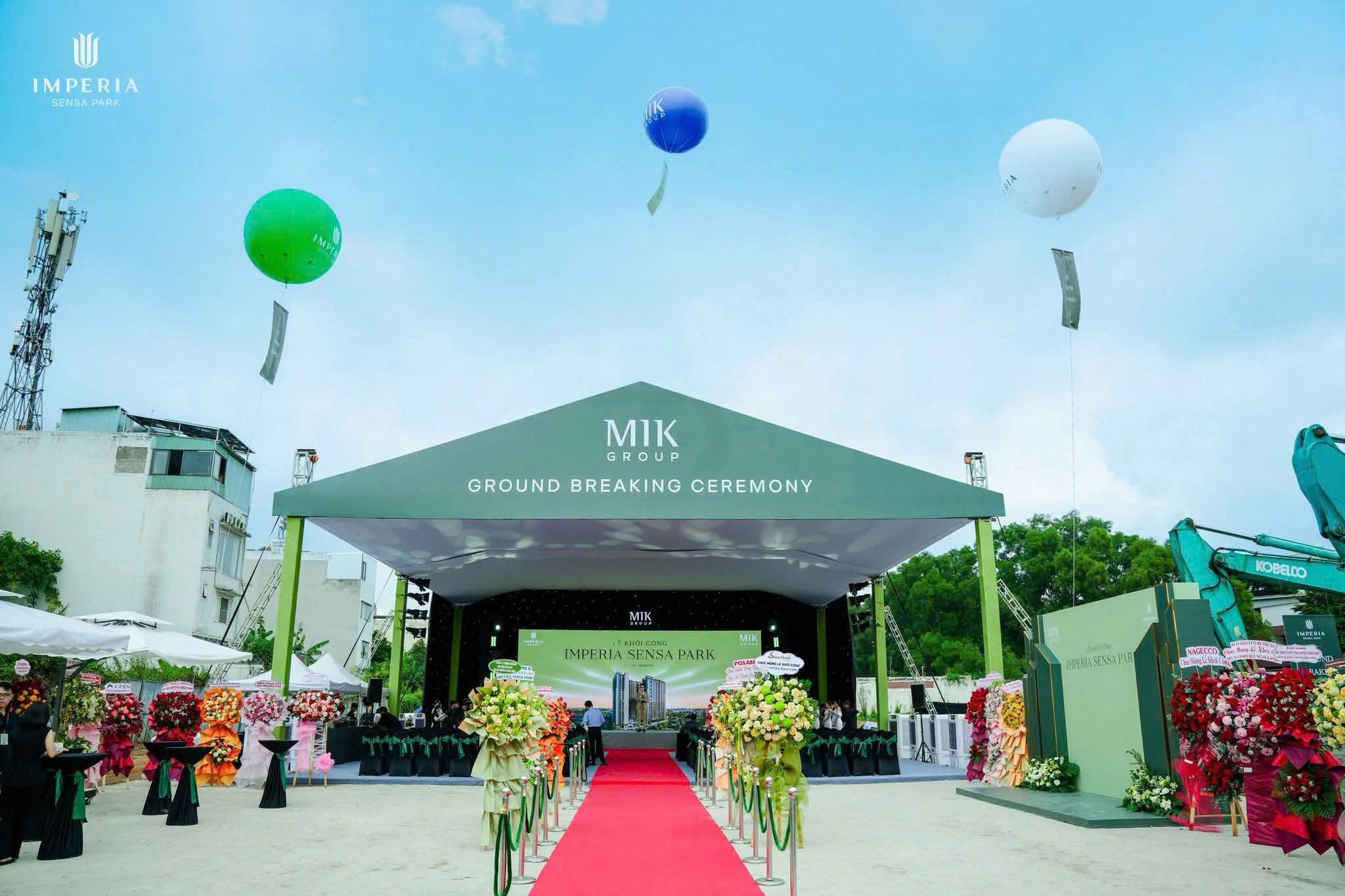Mik Group chính thức khởi công dự án Imperia Sensa Park